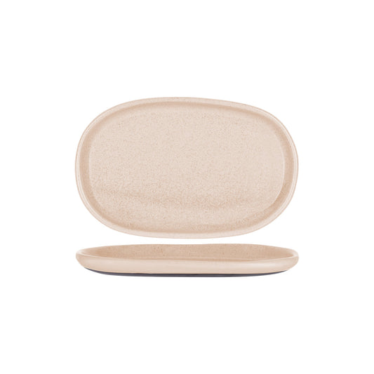 Tablekraft Naturals Sierra Beige Oval Plate 310x200mm (Box of 3) - Kitchenly
