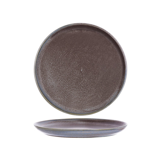 Tablekraft Urban Greystone Blue Round Coupe Plate 268x29mm (Box of 4) - Kitchenly