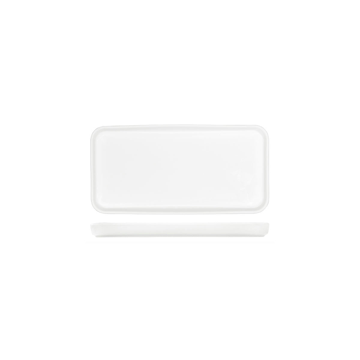 Tablekraft Core White Rectangular Dish 300x150x25mm (Box of 3) - Kitchenly