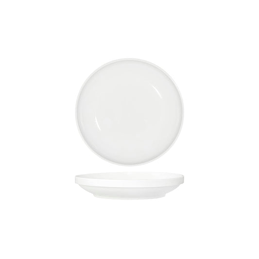 Tablekraft Core White Round Bowl Walled Lip 230x43mm (Box of 4) - Kitchenly