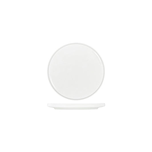 Tablekraft Core White Round Plate Walled Lip 200x23mm (Box of 6) - Kitchenly