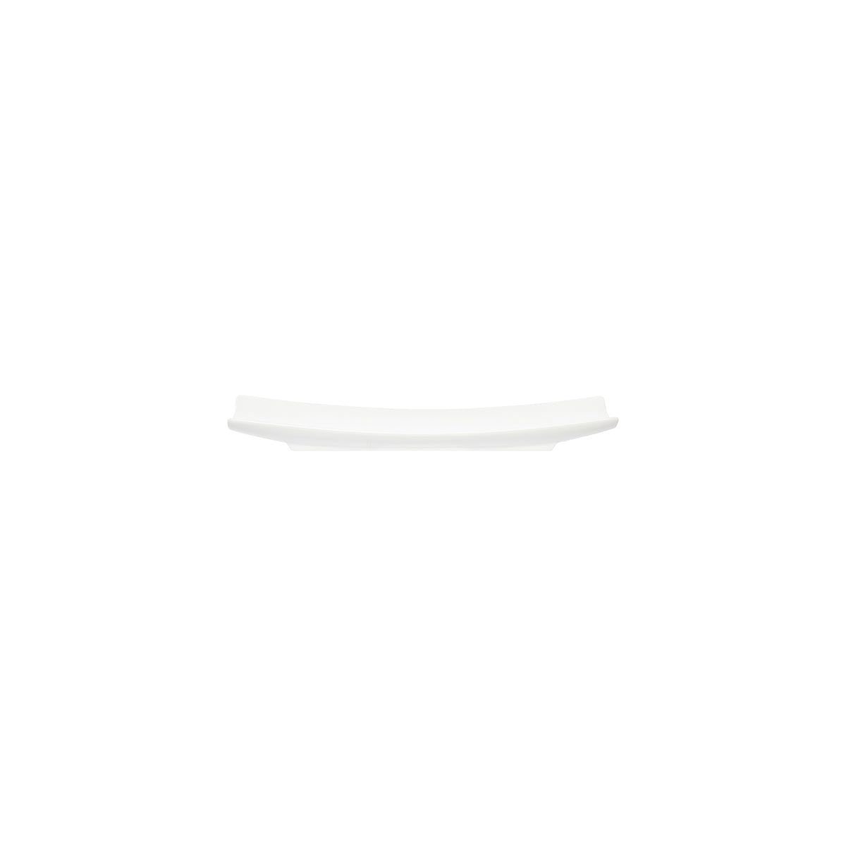 Tablekraft Core White Rectangular Server 275x70x30mm Curved (Box of 6) - Kitchenly