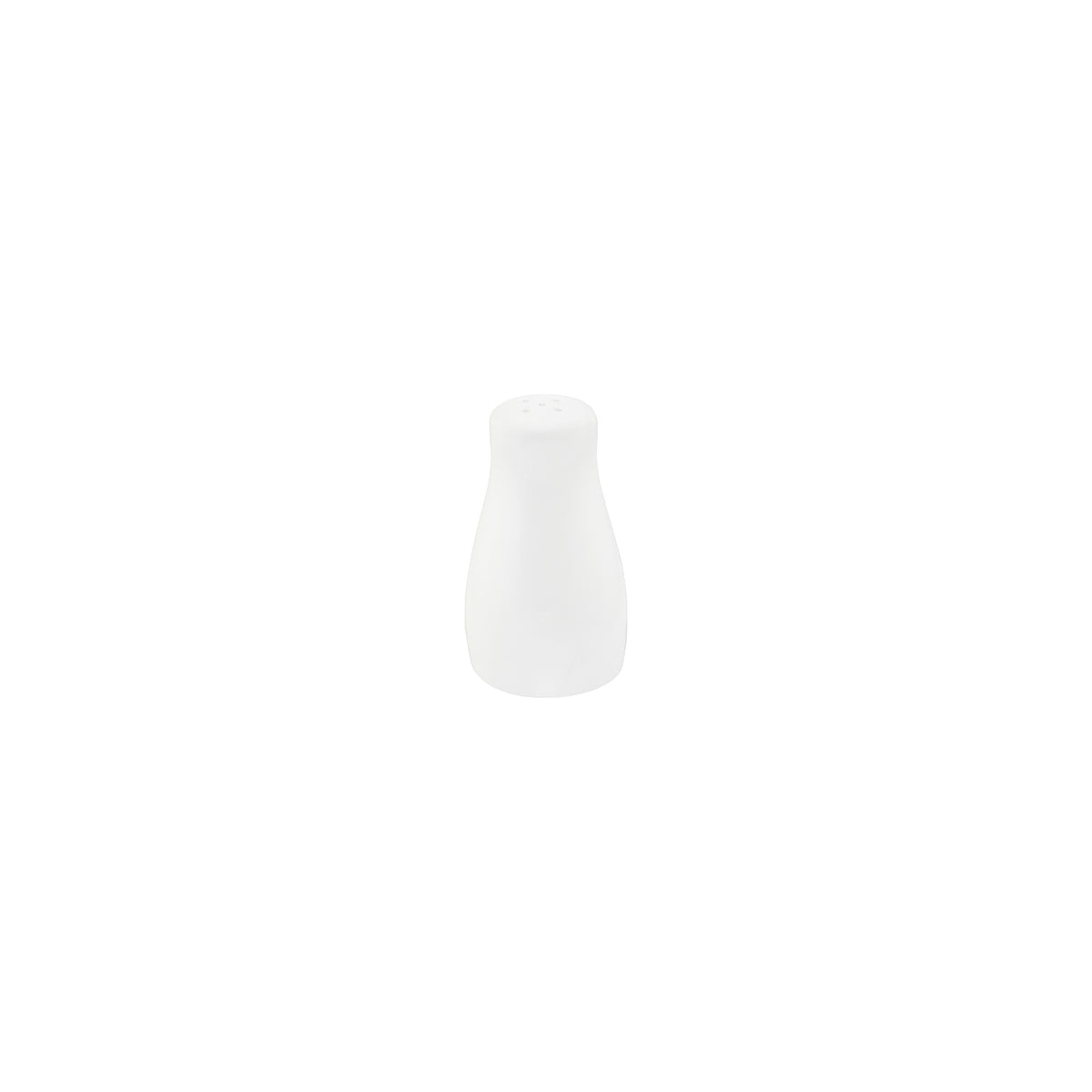 Tablekraft Core White Pepper Shaker (5 Hole) Curve 50x80mm (Box of 6) - Kitchenly