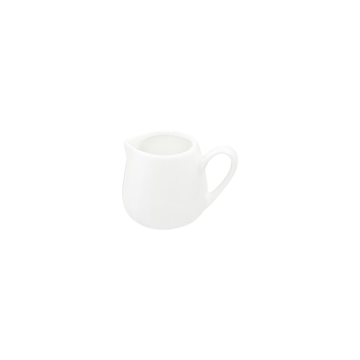 Tablekraft Core White Sauce/Creamer With Handle 80x60x58mm (Box of 12) - Kitchenly