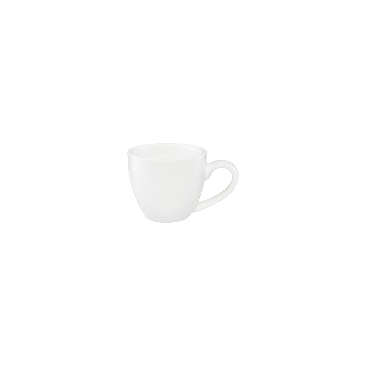 Tablekraft Core White Espresso Cup Tapered 70ml (Box of 12) - Kitchenly