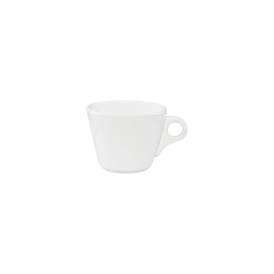 Tablekraft Core White CaPolypropyleneuccino Cup V Shape 220ml 115x70mm (Box of 6) - Kitchenly