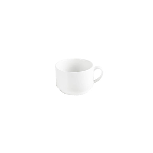 Tablekraft Core White Banquet Coffee Cup - 220ml, Box of 6