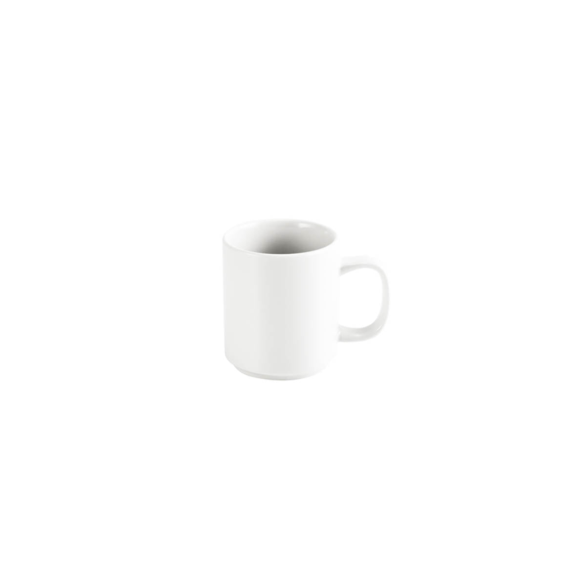 Tablekraft Core White Banquet Coffee Mug - 275ml, Box of 6