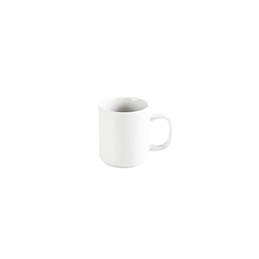 Tablekraft Core White Banquet Coffee Mug - 275ml, Box of 6
