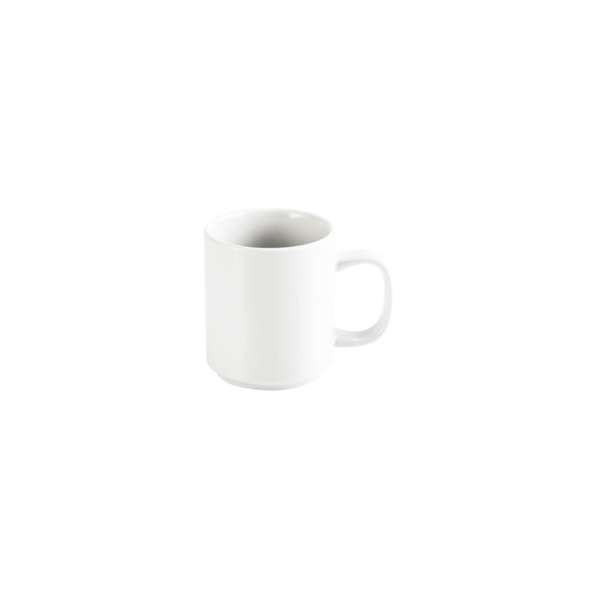 Tablekraft Core White Banquet Coffee Mug - 310ml, Box of 6