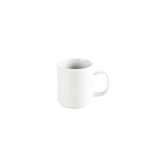 Tablekraft Core White Banquet Coffee Mug - 310ml, Box of 6