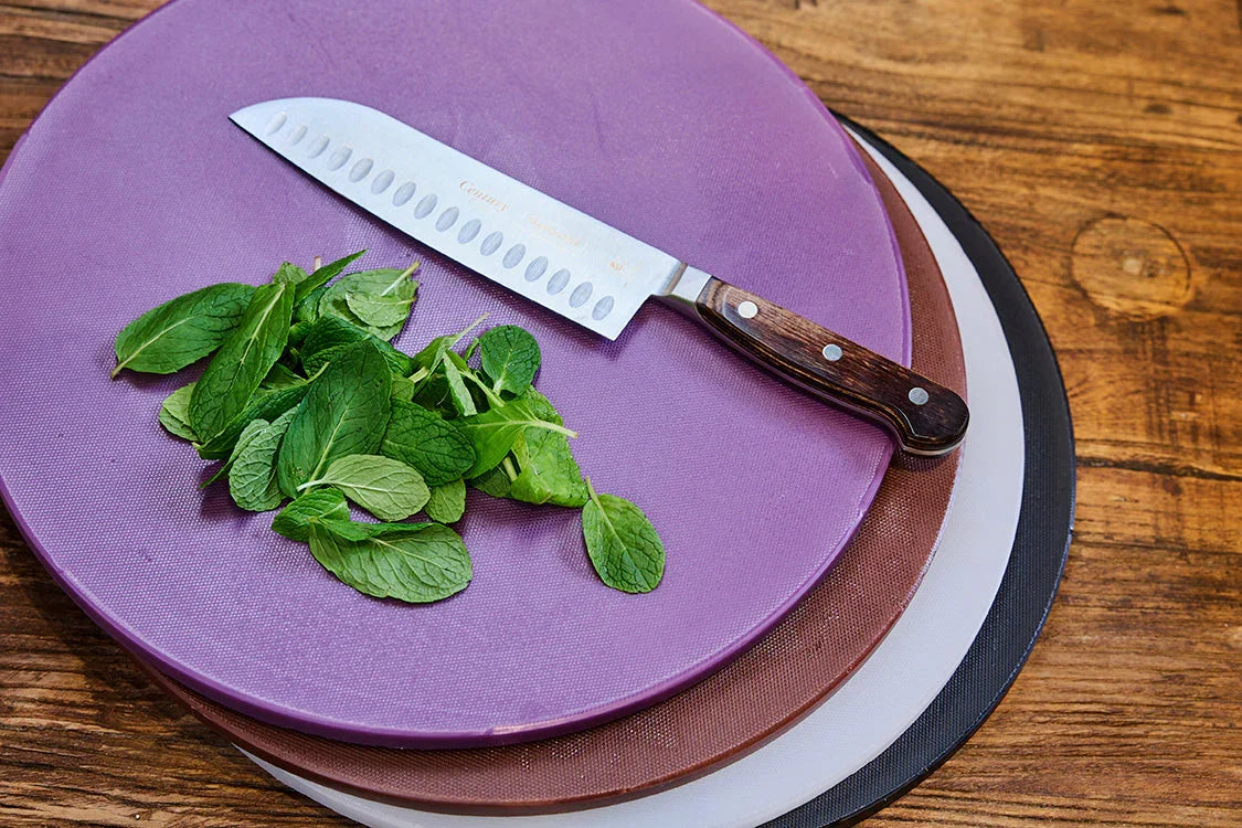 Chef Inox Cutting Board Polyethylene Round - 350x13mm