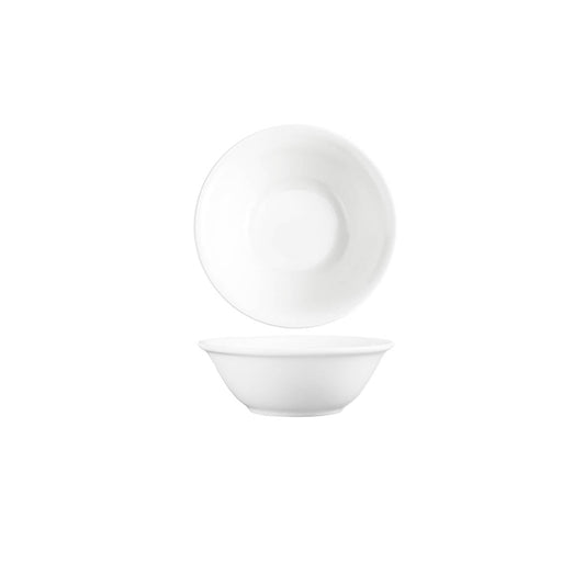 Tablekraft Core White Banquet Round Salad Bowl - Narrow Rim, 130mm, Box of 6