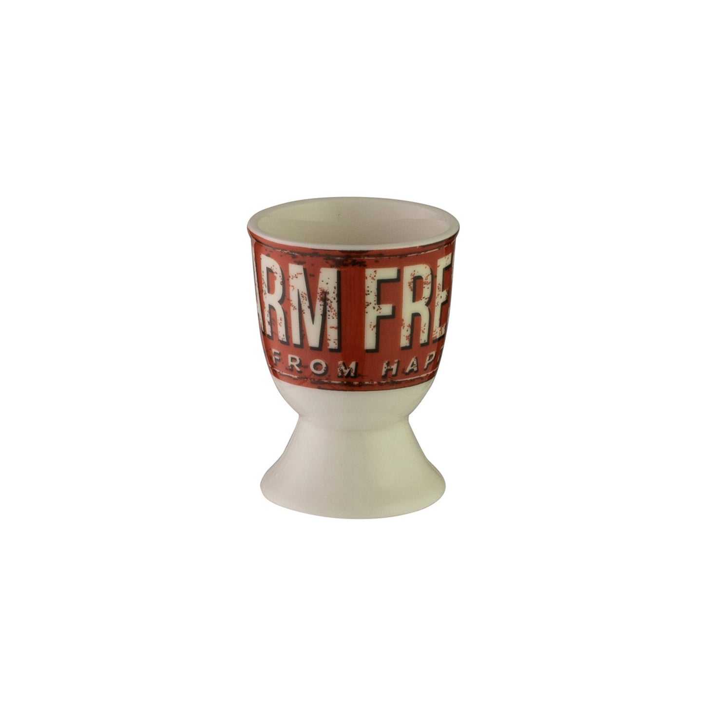 Animal Themed Egg Cup - Vintage Farm Fresh Eggs