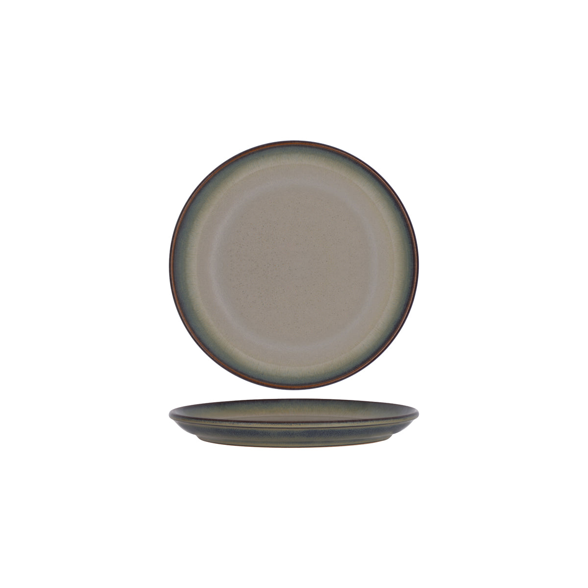 Tablekraft Artistica Canvas Round Plate Rolled Edge 220mm (Box of 12) - Kitchenly