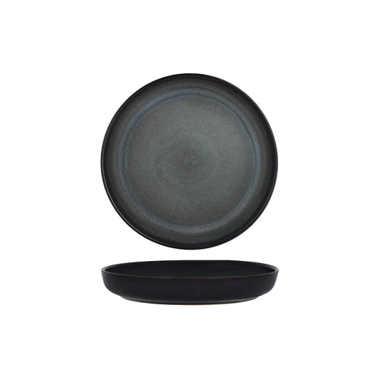 Tablekraft Artistica Pewter Round Deep Plate 240mm (Box of 6) - Kitchenly