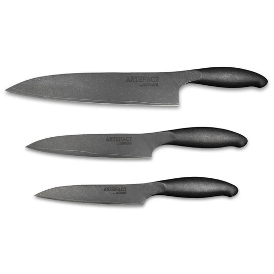 Samura ARTEFACT Knives Set - Paring Knife, Utility Knife, Chefs Knife - Kitchenly