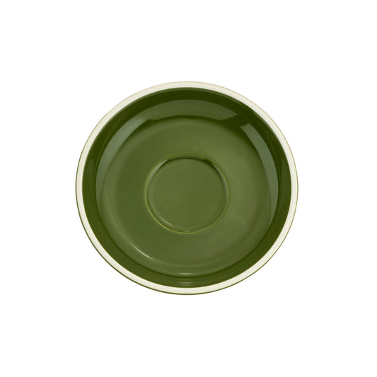 Brew Pine Green Espresso Saucer - 120mm, Box of 6