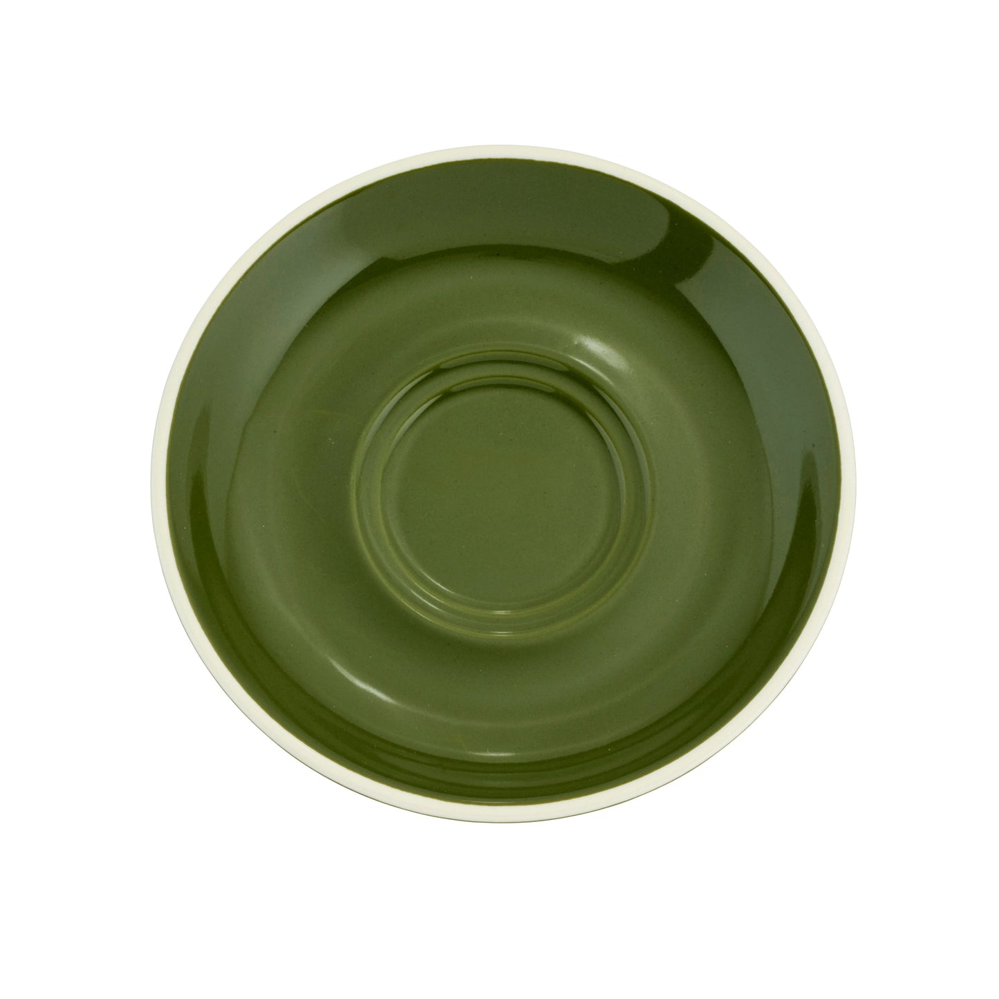 Brew Pine Green Saucer - 145mm, Box of 6