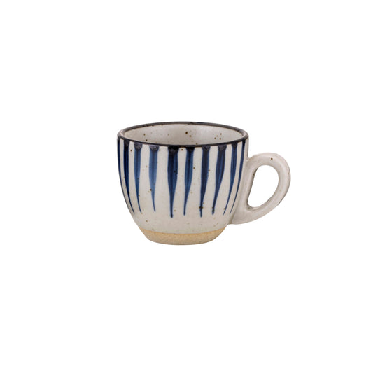 Brew Pottery Blue Flame Espresso Cup - 90ml, Box of 6