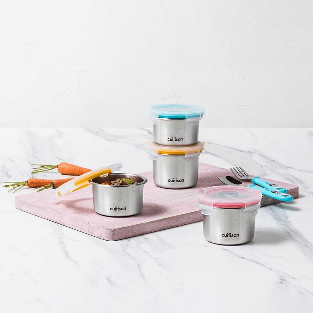 Cuitisan Infant Feeding Container - Set Container - 3pc Container - 200ml