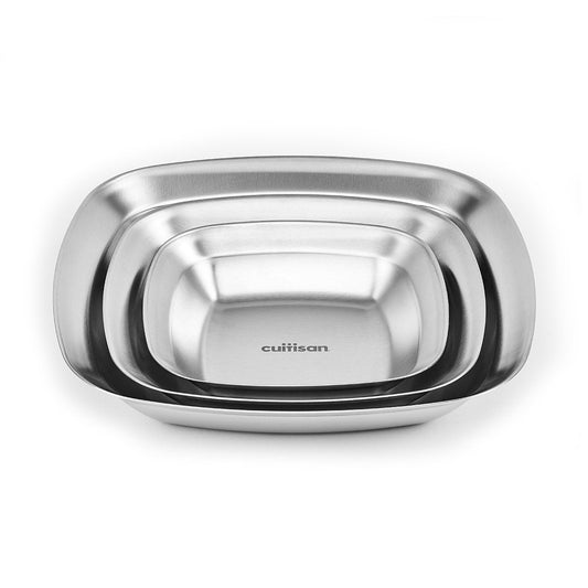 Cuitisan Rectangle Plate Set Container - 3pc