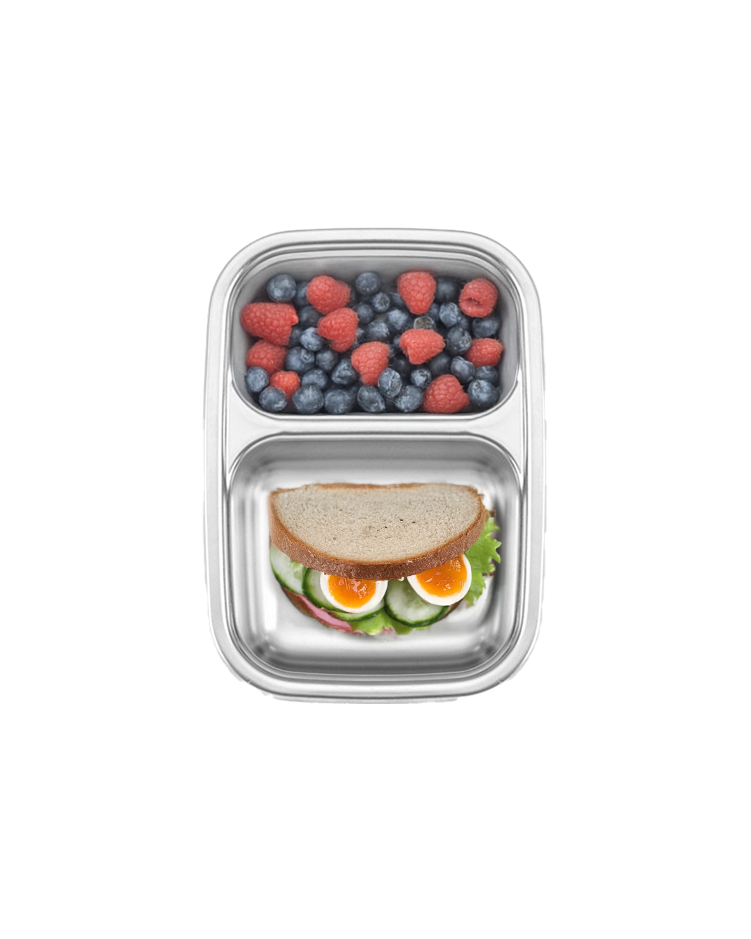Cuitisan Partition Rectangle No.4 Container - 1L