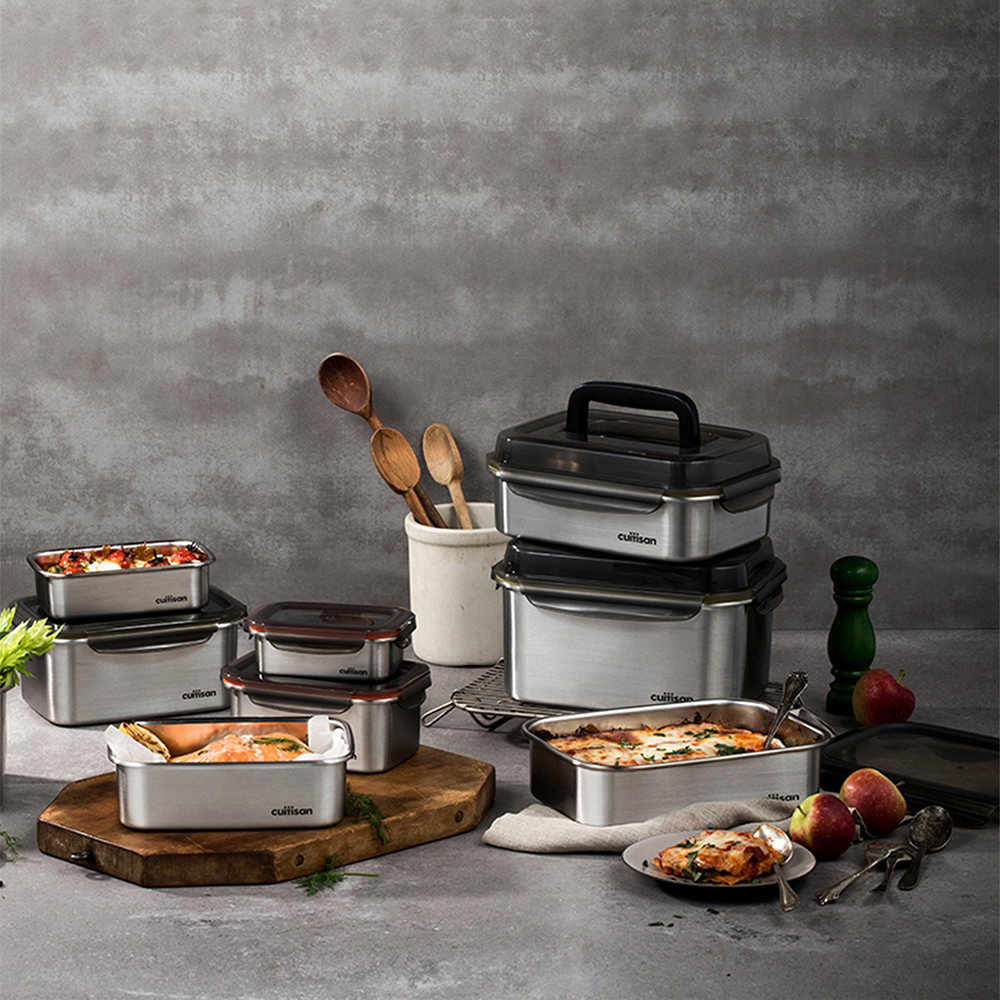 Cuitisan Signature Rectangle No.6 Container- 1010ml