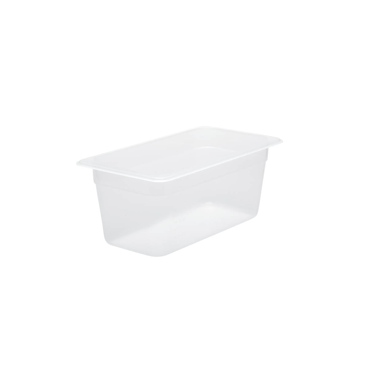 Chef Inox GN Polypropylene Storage Container - GN 1/3 x 100mm, Clear
