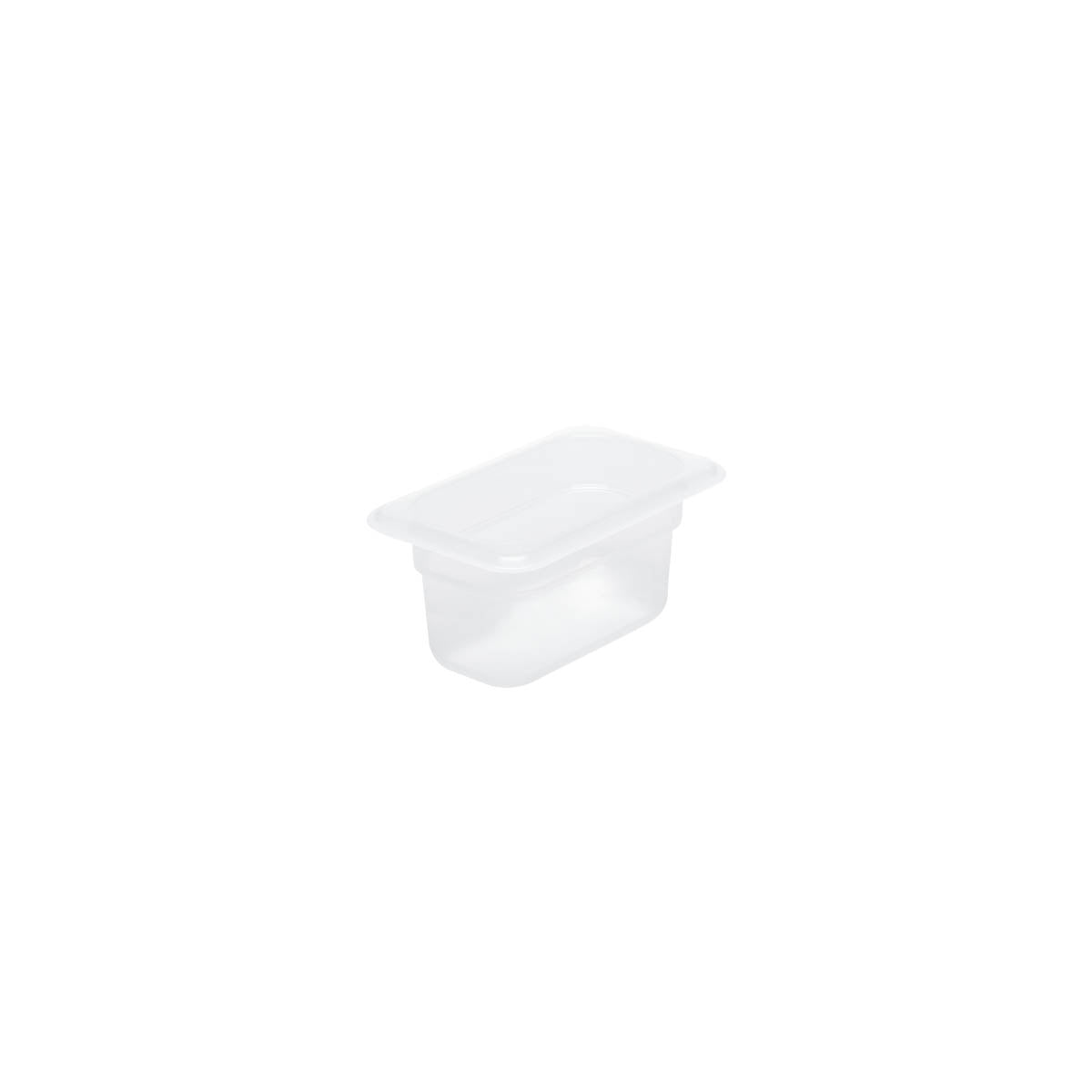 Chef Inox GN Polypropylene Storage Container - GN 1/9 x 150mm, Clear