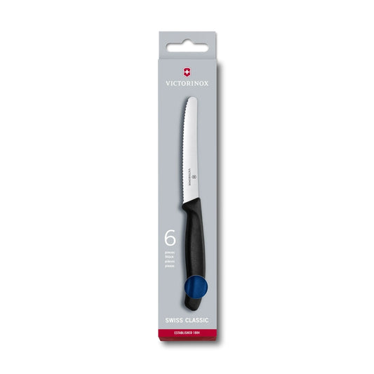 Swiss Classic Steak Knife Set, 6 pieces
