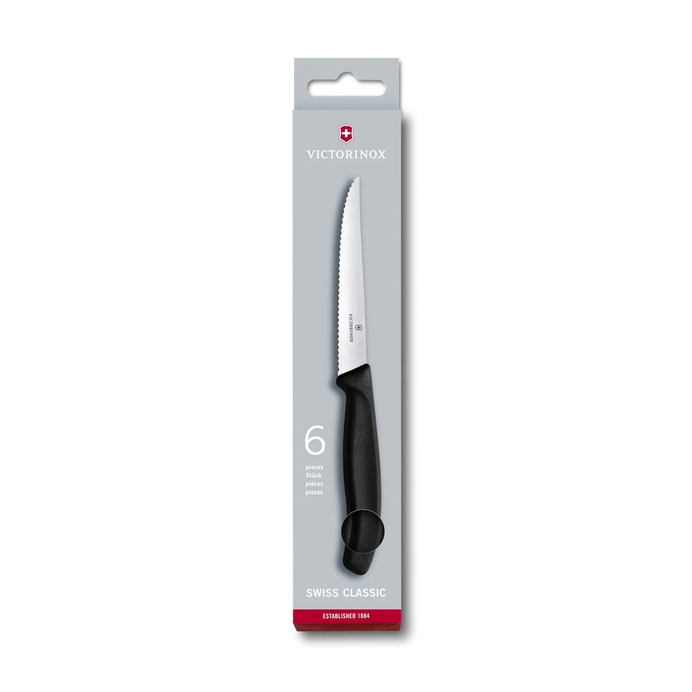 Swiss Classic Steak Knife Set, 6 pieces