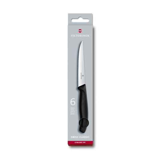 Swiss Classic Steak Knife Set, 6 pieces