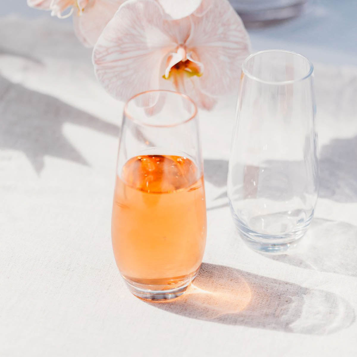 D-Still Stemless Champagne Glass - 230ml , Box of 4