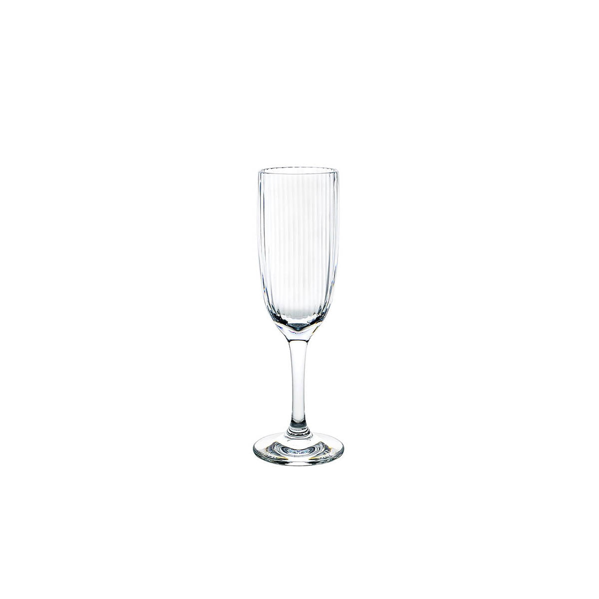 D-Still Bamboo Polycarbonate Champagne Flute - 130ml , Box of 4