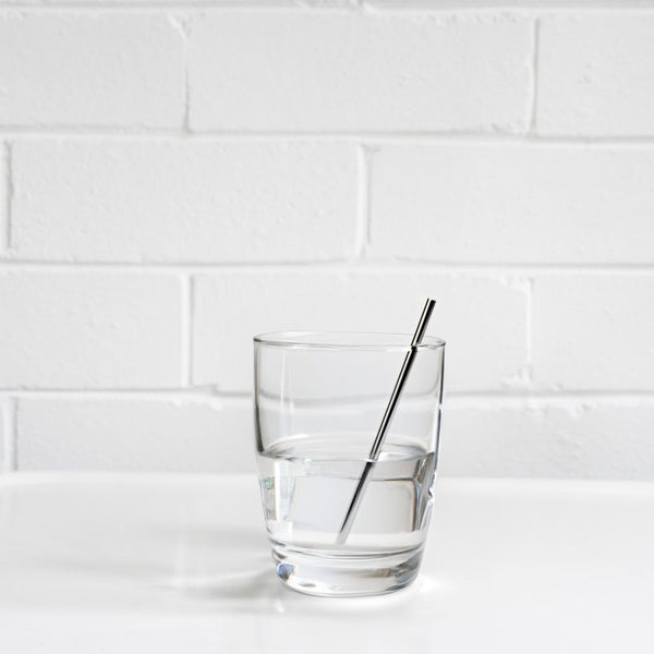 D-Still Cocktail Stainless Steel Straw - 120x6mm, Box of 4
