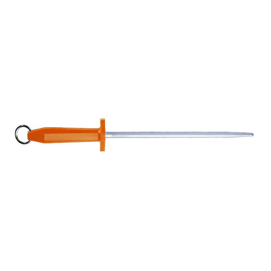 F.Dick Steel for Butchers Fine Cut 25cm Orange - Kitchenly