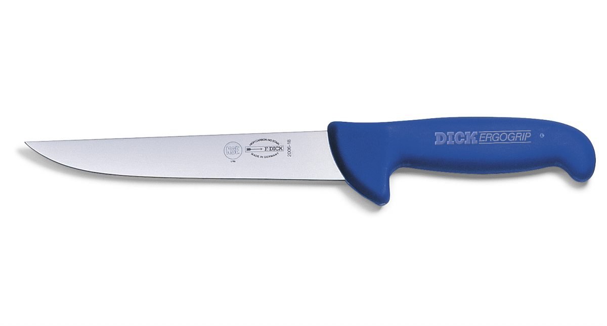 F.Dick ErgoGrip Sticking Knife 18cm Blue S-S/P - Kitchenly