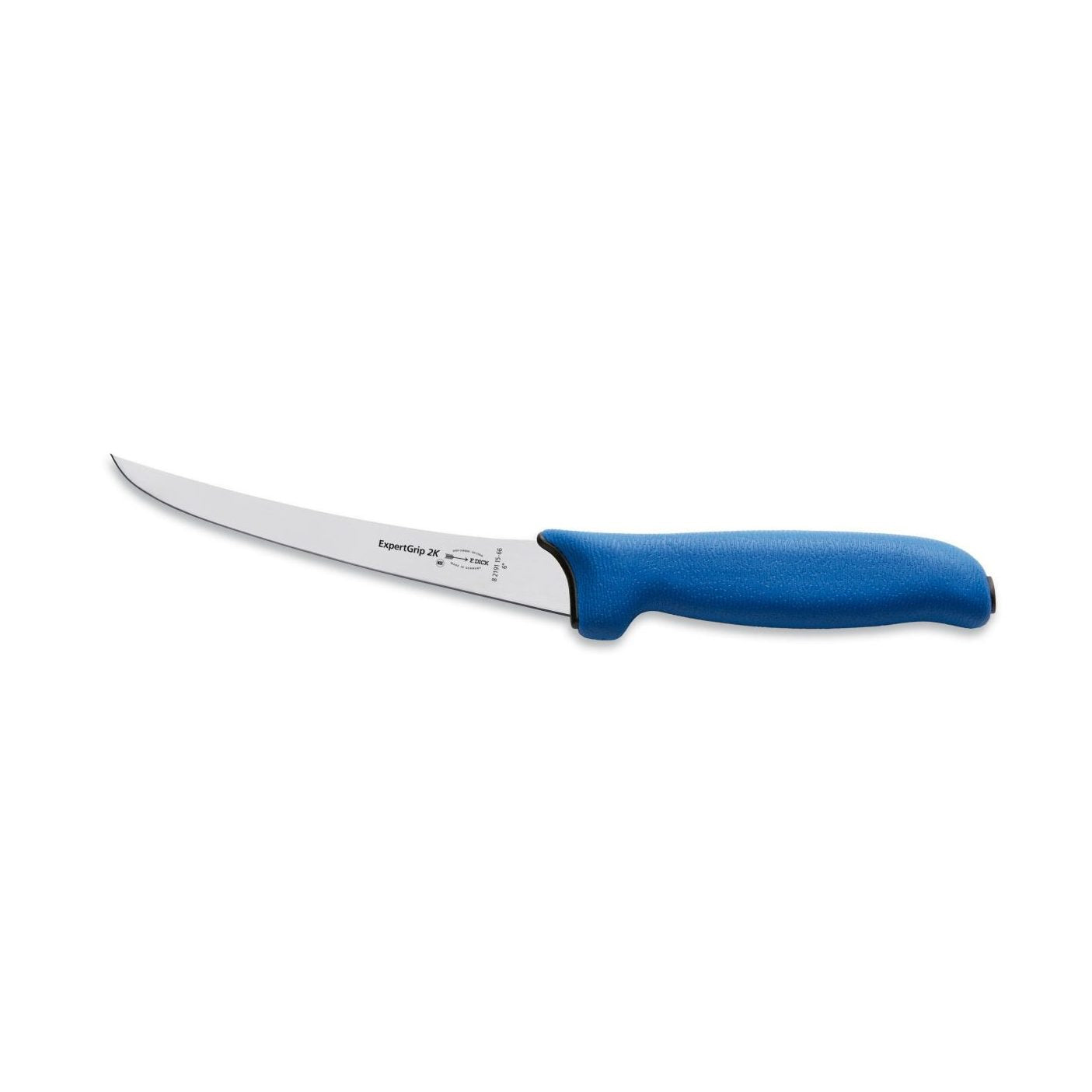 F.Dick ExpertGrip Boning Knife Stiff 15cm Blue S-S/P - Kitchenly