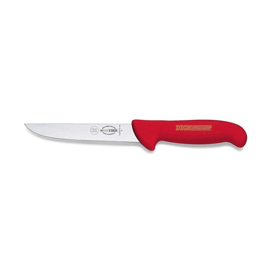 F.Dick ErgoGrip Boning Knife Wide Blade 15cm Red S-S/P - Kitchenly