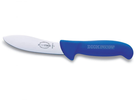 F.Dick ErgoGrip Sheep Skinning Knife 13cm Blue B/P - Kitchenly