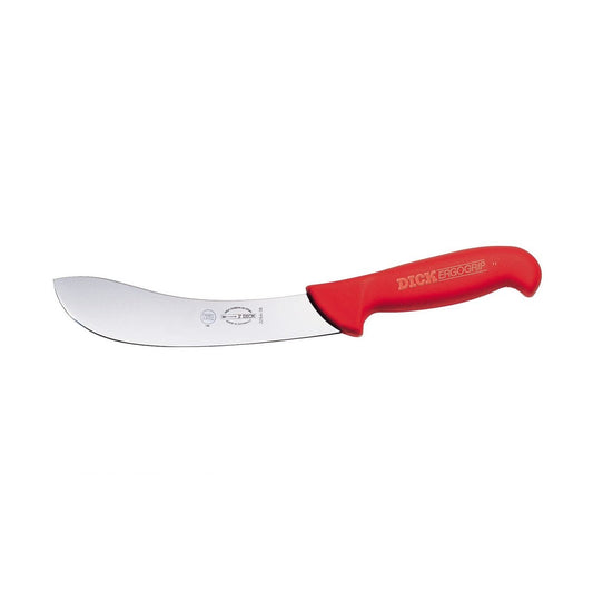 F.Dick ErgoGrip Skinning Knife 15cm Red B/P - Kitchenly