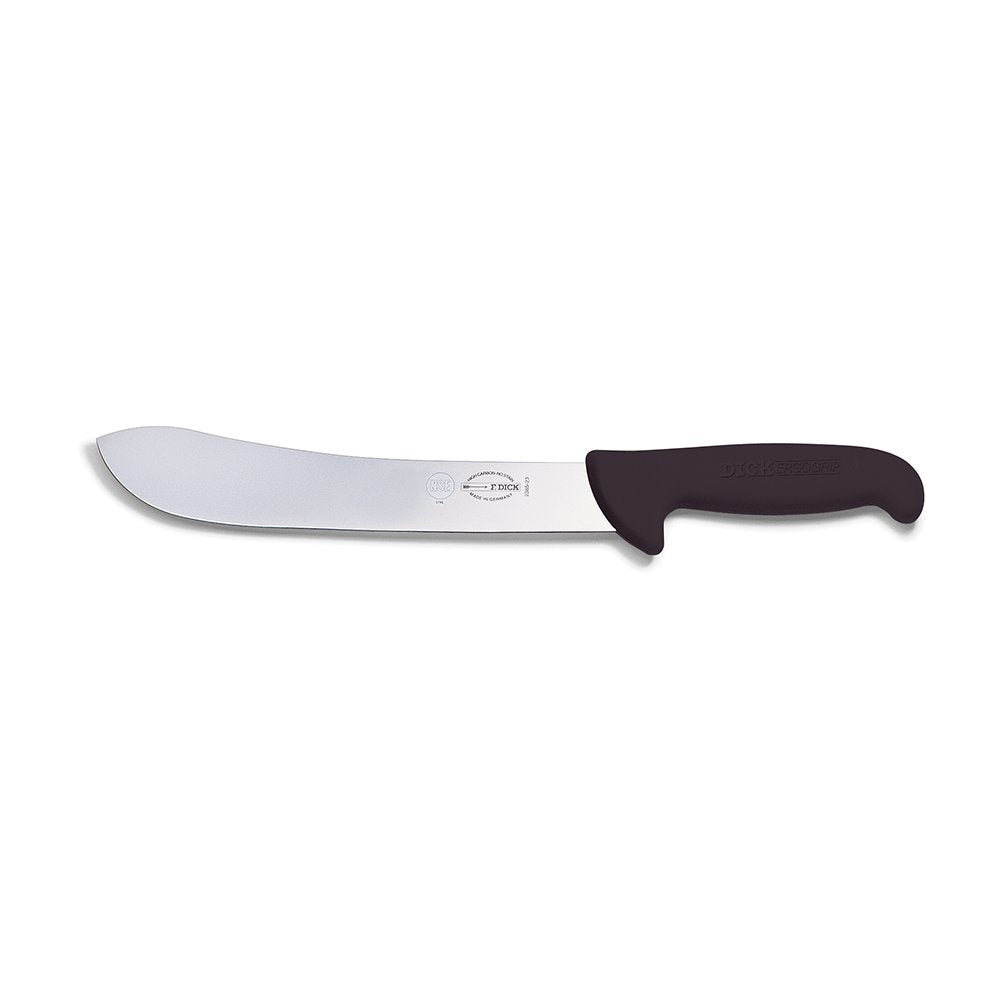 F.Dick ErgoGrip Butcher's Knife 26cm Black B/P - Kitchenly