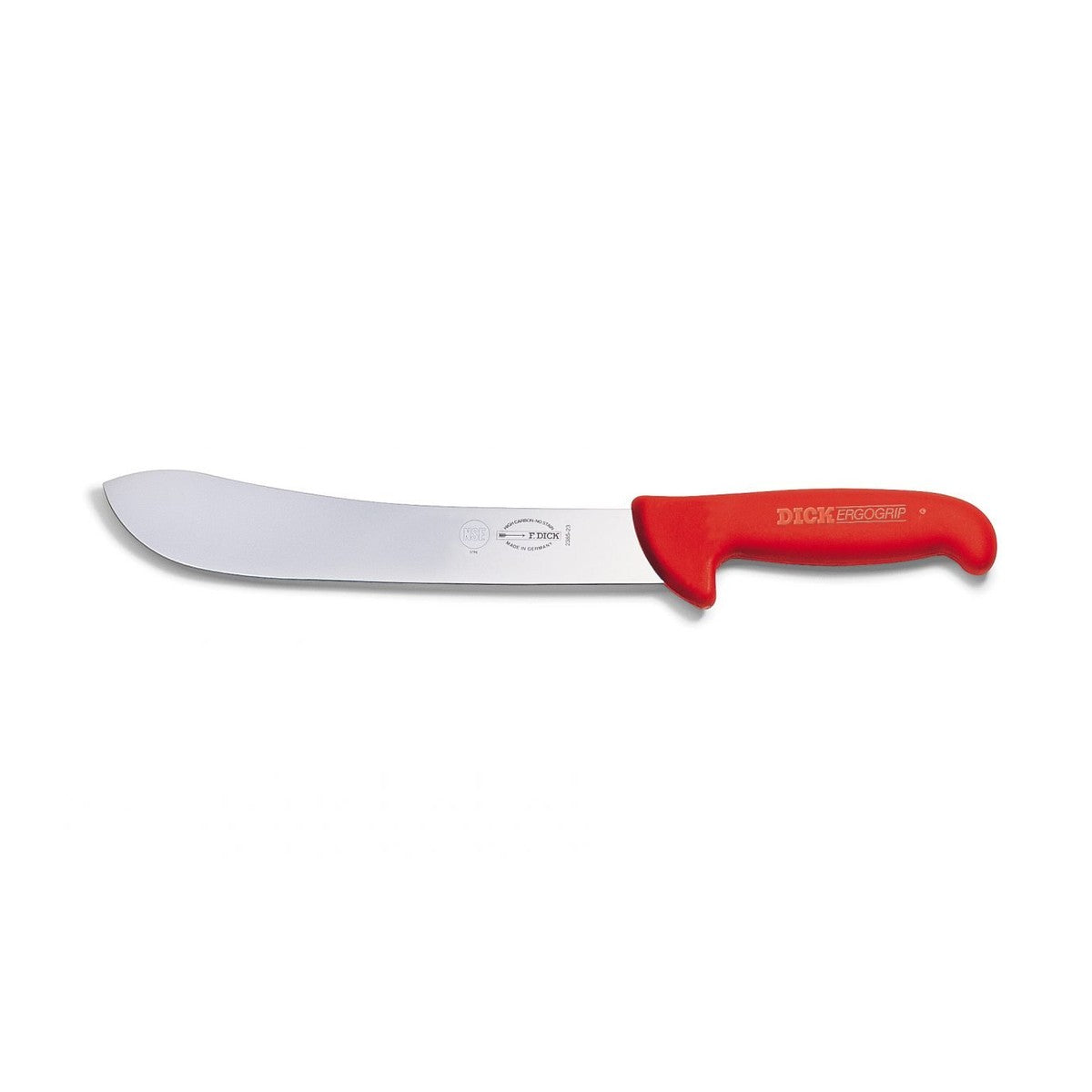 F.Dick ErgoGrip Butcher's Knife 30cm Red B/P - Kitchenly