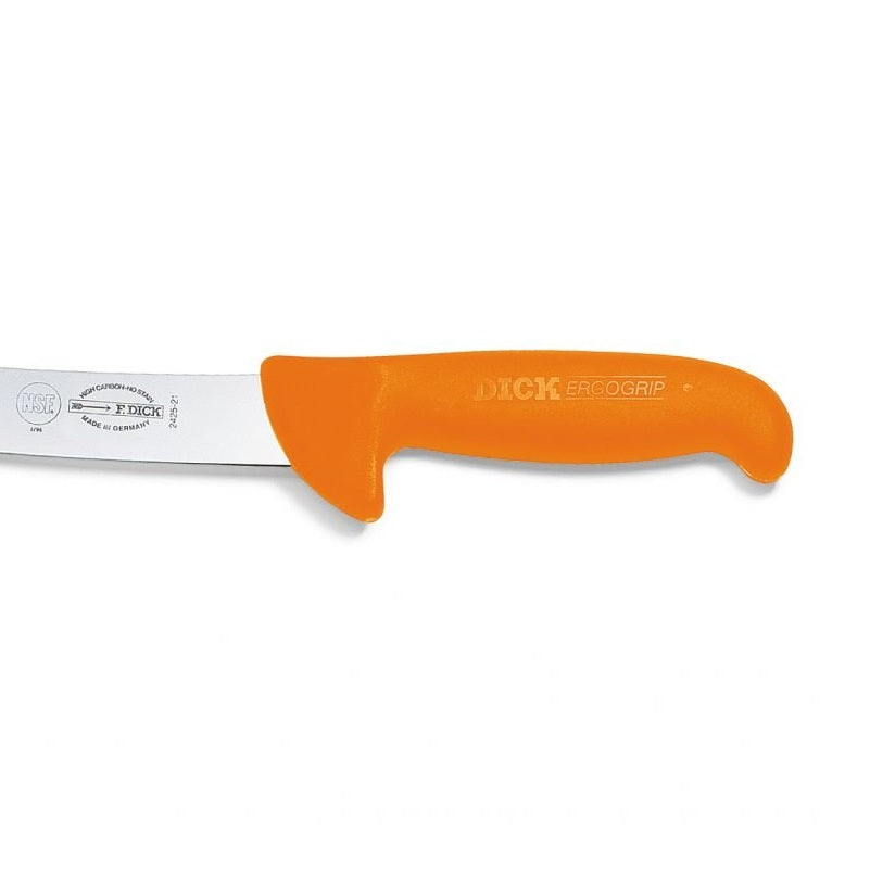 F.Dick ErgoGrip Butcher's Knife 21cm Orange S-S/P - Kitchenly