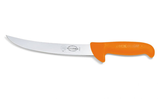 F.Dick ErgoGrip Butcher's Knife 21cm Orange S-S/P - Kitchenly