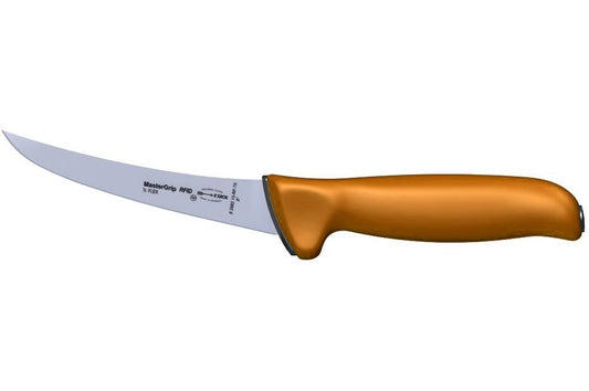 F.Dick MasterGrip Boning Knife Semi-Flexible 10cm Orange S-S/P - Kitchenly
