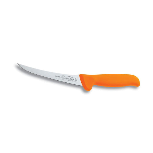 F.Dick MasterGrip Boning Knife Semi-Flexible 15cm Orange S-S/P - Kitchenly