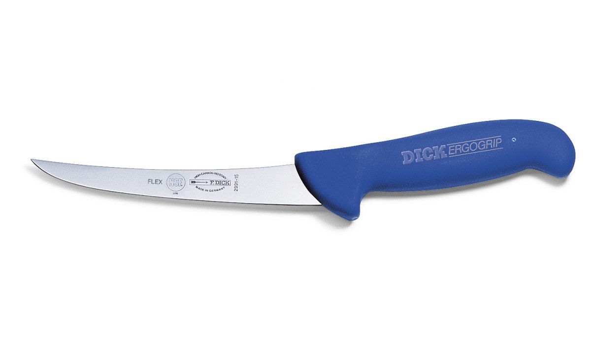 F.Dick ErgoGrip Boning Knife Curved Blade Flexible 15cm S-S/P - Kitchenly