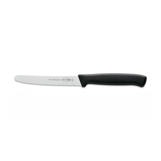 F.Dick Pro-Dynamic Utility Knife Serrated Edge 11cm Black B/P - Kitchenly